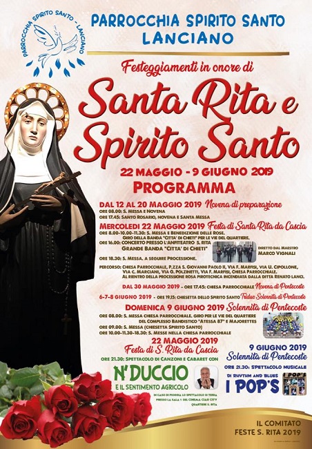 Festa di Santa Rita da Cascia 2019 a Lanciano