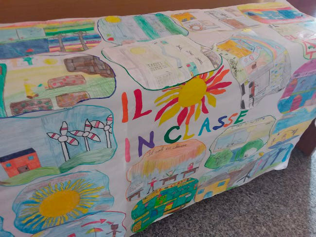 il sole in classe e in città Spoltore