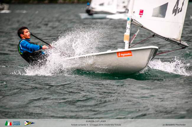 lamante in azione a torbole