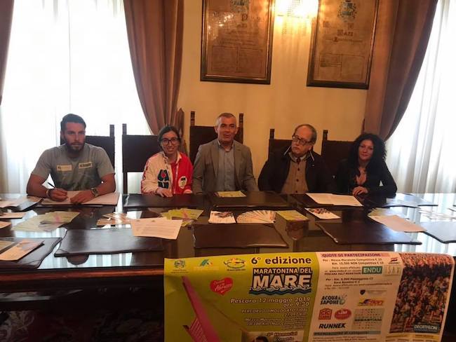 mezza maratonina Pescara 2019 presentazione