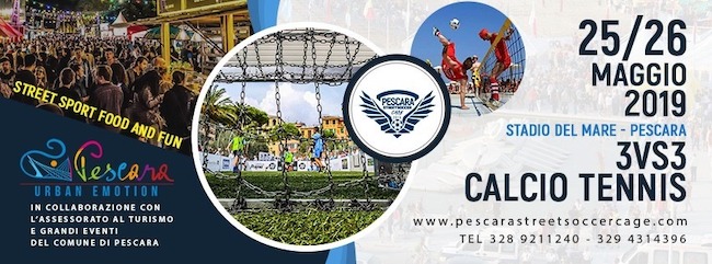 pescara street soccer 25-26 maggio 2019