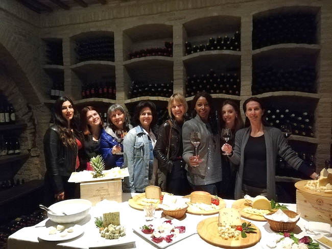 pink panel maswine club assaggiatrici femminile