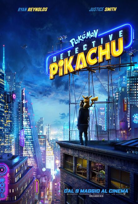 pokemon detective pikachu locandina film