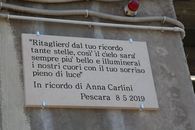 targa Anna Carlini 8-5-2019