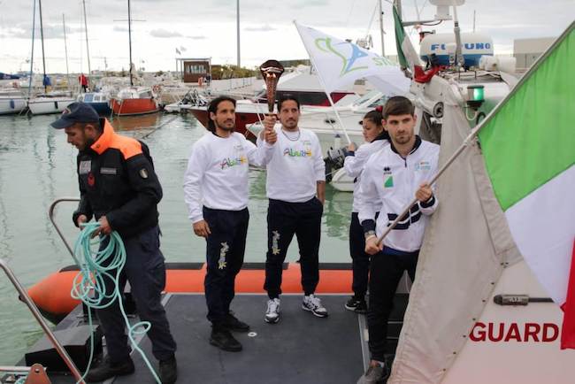 tedofori appena sbarcati