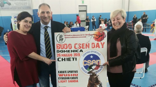 Agostino Toppi con Diana Belfatto e Claudia Belfatto