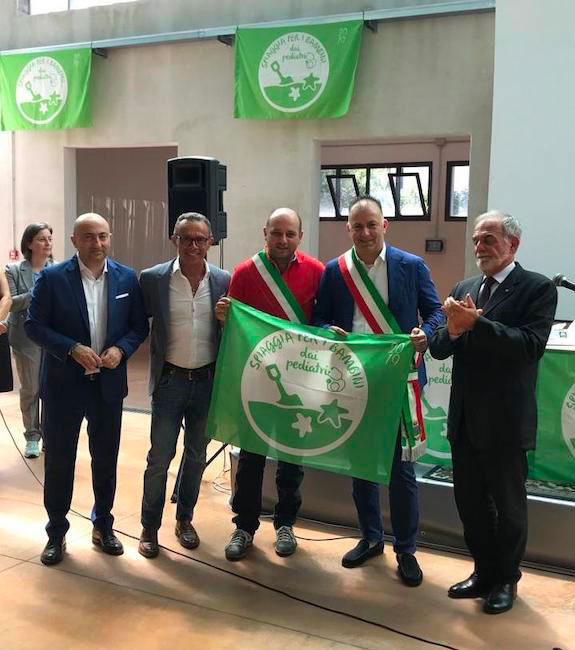 foto della bandiera verde Montesilvano 2019