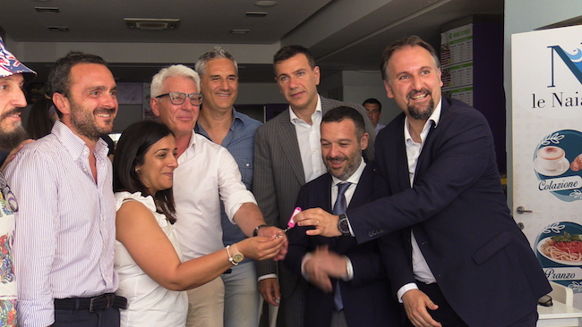 consegna chiavi Naiadi