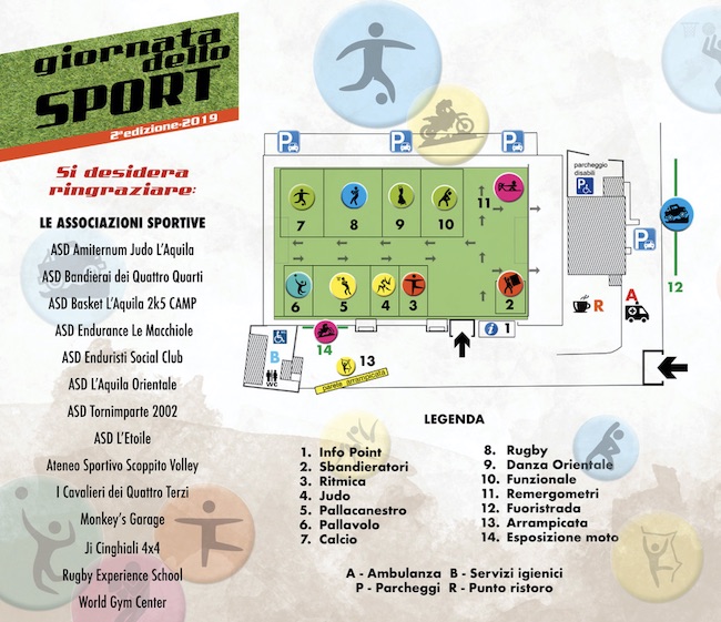 Giornata dello Sport e dell’Integrazione 2019, Tornimparte