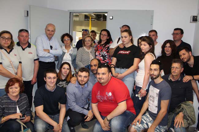 gruppo al laboratorio