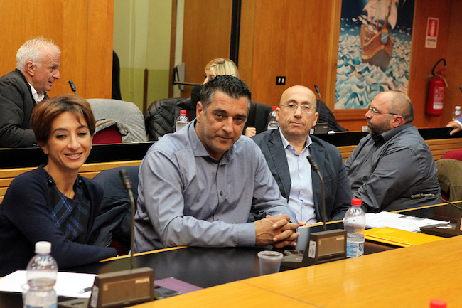 Il Consiglio Comunale con il Presidente Luciano D'Alfonso