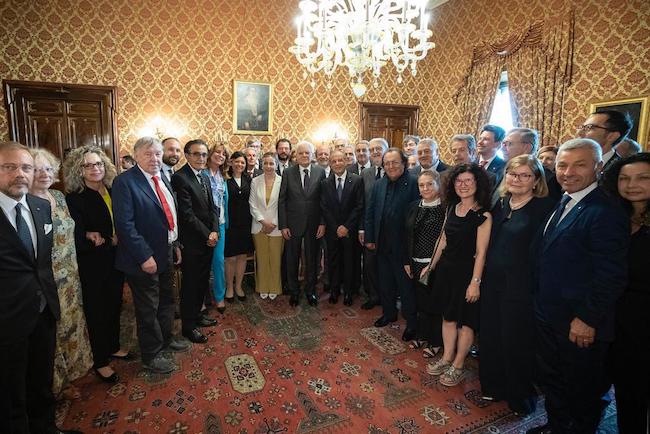 gruppo Lilt con Presidente Mattarella