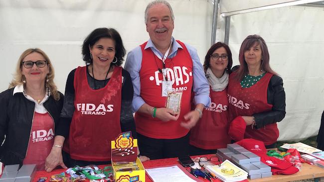La Fidas Teramo celebra la Giornata Mondiale per la Donazione di sangue