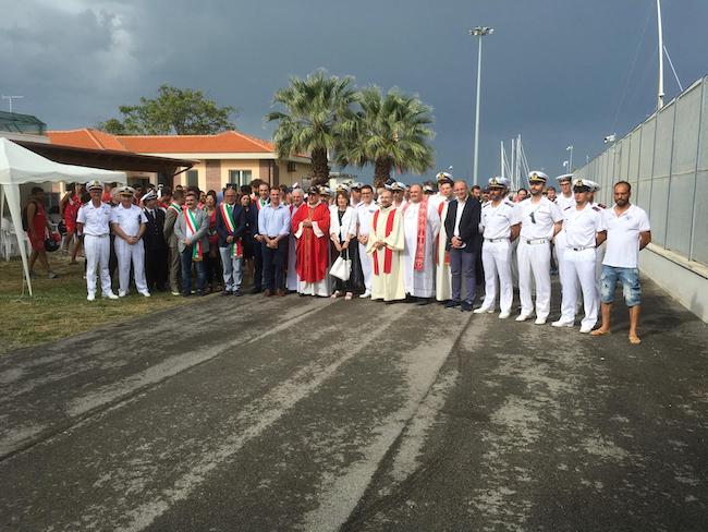 incontro vescovo guardia costiera