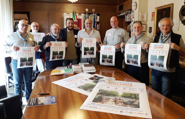 presentazione tavolata fratellanza
