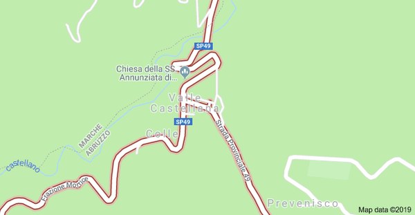 provinciale 49 valle castellana