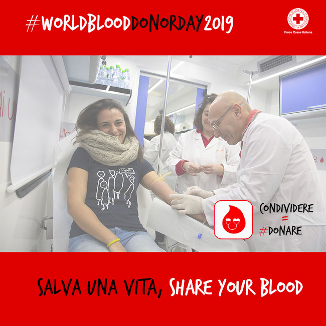 Croce Rossa Pescara aderisce a "Salva una vita, Share your blood!" 