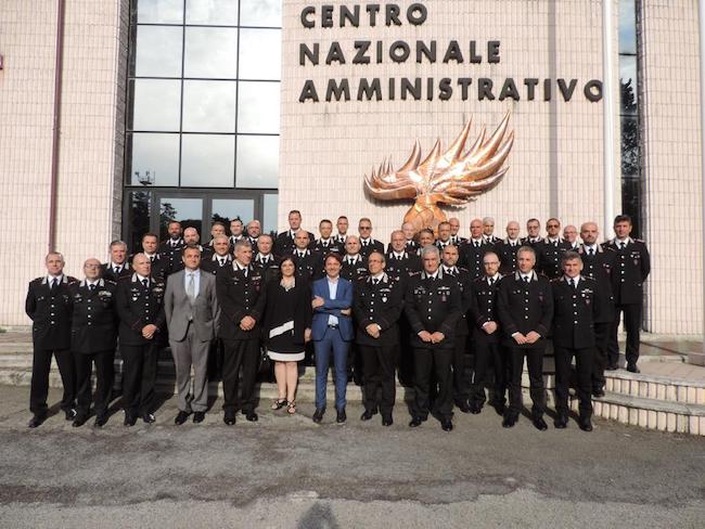 visita presidente tridico arma carabinieri chieti