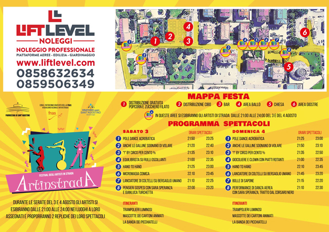 artistinstrada 2019 programma