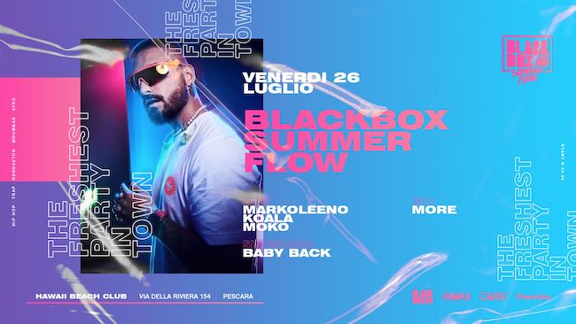 blackbox summer flow 26 luglio 2019