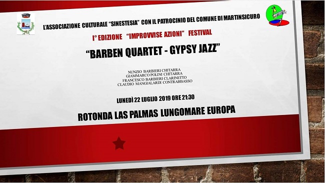 A Martinsicuro la 1° edizione del Festival Improvvise azioni A Martinsicuro la 1° edizione del Festival Improvvise azioni