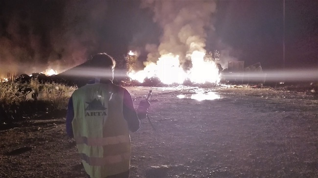 incendio valle roveto