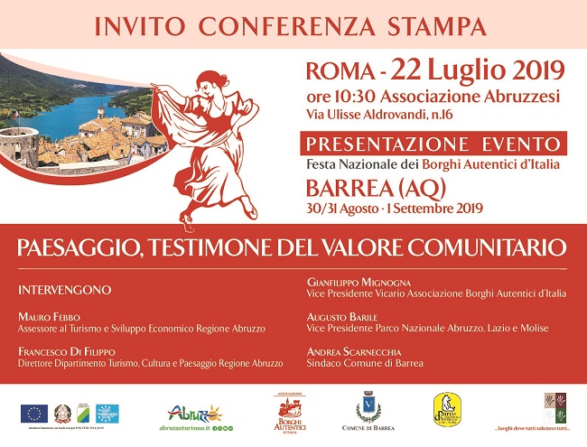 A Roma la presentazione della Festa Nazionale dei Borghi Autentici A Roma la presentazione della Festa Nazionale dei Borghi Autentici