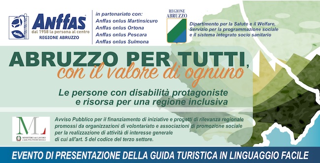 locandina abruzzo per tutti 26 luglio 2019