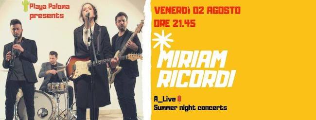 miriam ricordi 2 agosto 2019