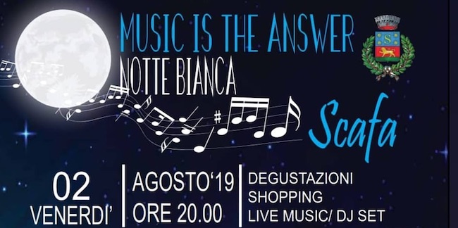 notte bianca scafa 2019