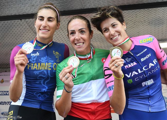 Marta Bastianelli è campionessa d’Italia categoria donne èlite
