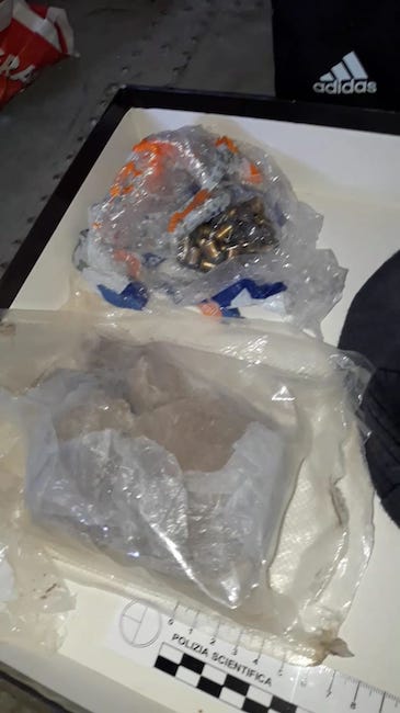 sequestro droga munizioni