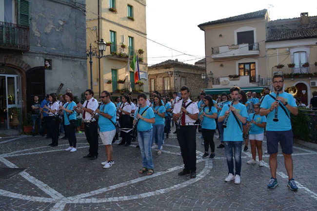 sfilata banda archi 21 luglio 2019