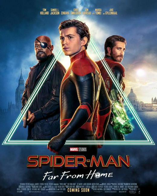 spider man far from home locandina