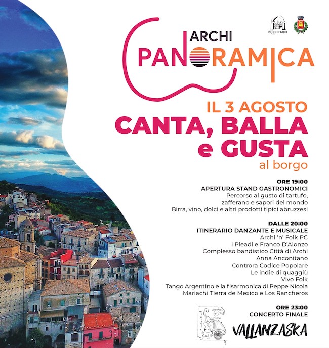 archi panoramica 3 agosto 2019