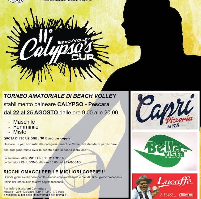 calipso cup beach volley 2019