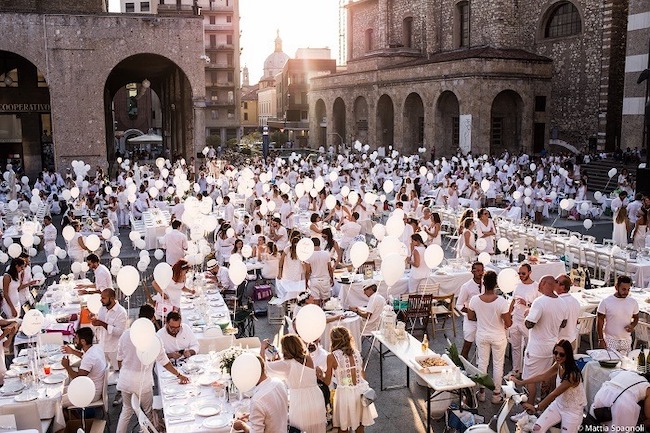 cena in bianco 11 agosto 2019