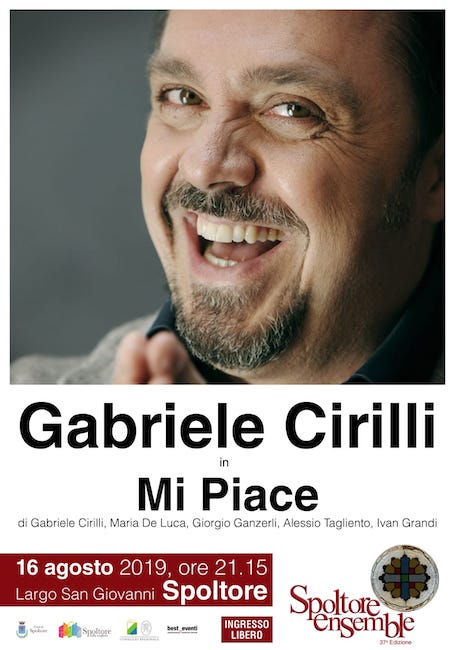 Gabriele Cirilli 16 agosto 2019 Spoltore Ensemble