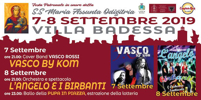 festa patronale villa badessa 2019