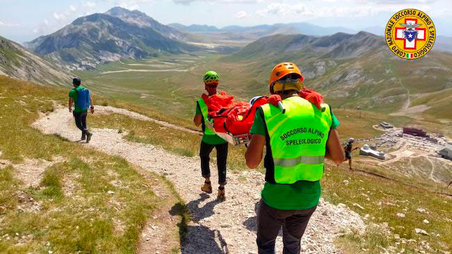 foto soccorso cnsas 4 agosto 2019
