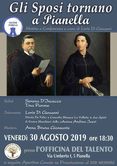 gli sposi tornano a Pianella 30 agosto 2019