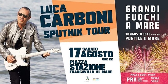 Luca Carboni, lo Sputnik Tour approda a Francavilla al mare