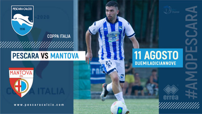 Pescara Mantova biglietti 11 agosto 2019