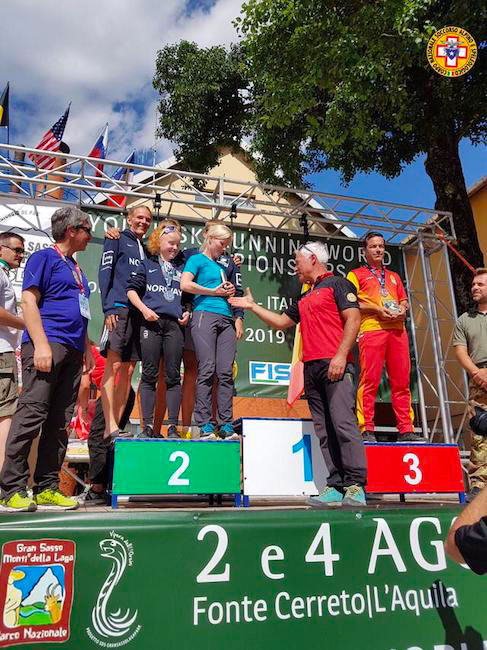 premiazione gran sasso skyrace 2019