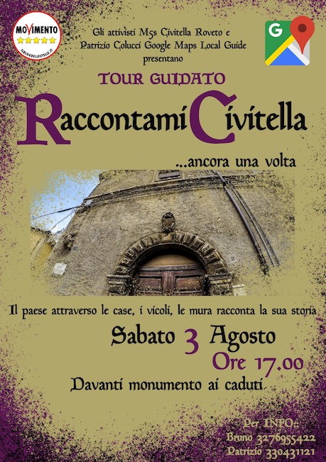 raccontami civitella 3 agosto 2019