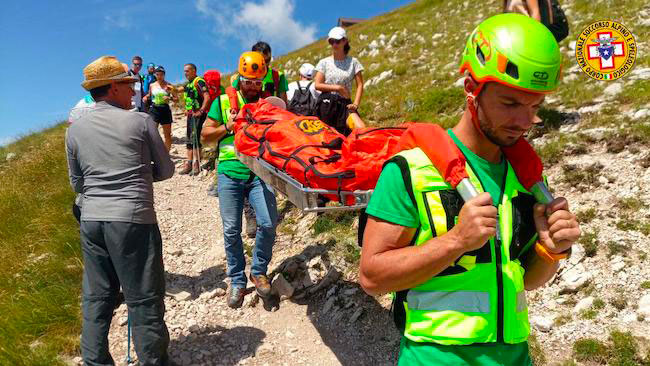 soccorso cnsas 4 agosto 2019