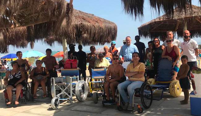 spiagge senza barriere Montesilvano