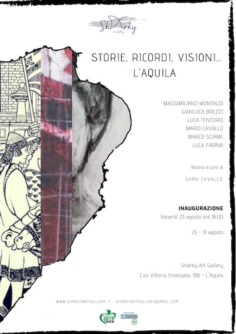 Locandina - Storie, ricordi, visioni - L'Aquila