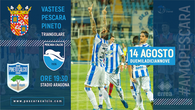 triangolare Vastese, Pescara, Pineto 14 agosto 2019