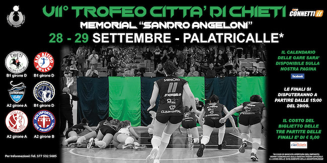 7° trofeo città chieti volley